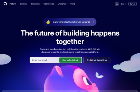 GitHub · Change is constant. GitHub keeps you ahead. · GitHub